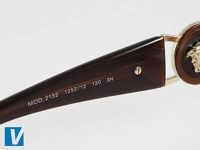 versace glasses model number|authentication of Versace products.